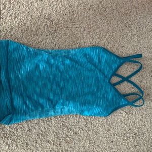 Blue Avia workout/athletic tank top